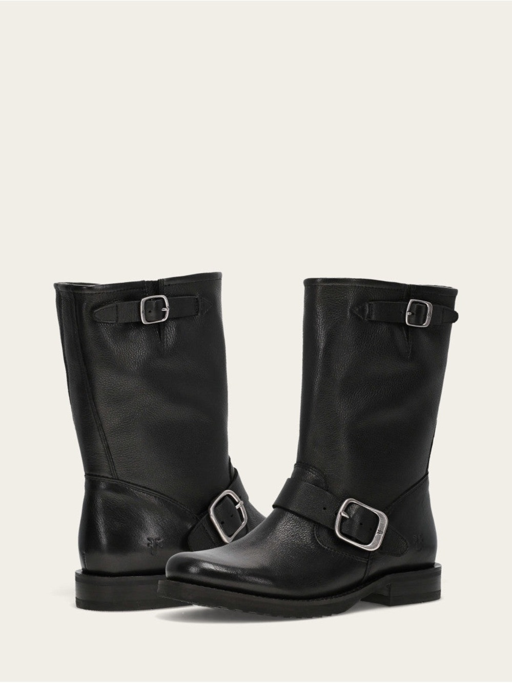 FRYE Veronica Short Black Soft Vintage Leather